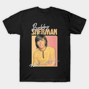 Bobby Sherman // Retro 1970s Aesthetic Fan Design T-Shirt